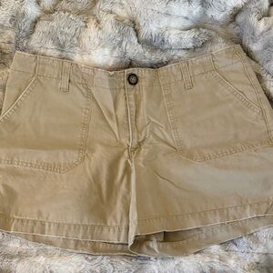 Old Navy Tan Utility Bermuda Shorts